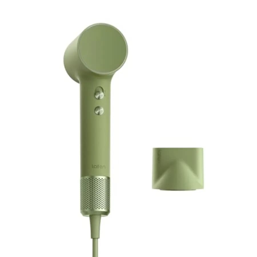 Mini asciugacapelli da viaggio, in plastica ABS, nero, leggero e compatto con motore da 110.000 RPM, tecnologia ionica, silenzioso, m