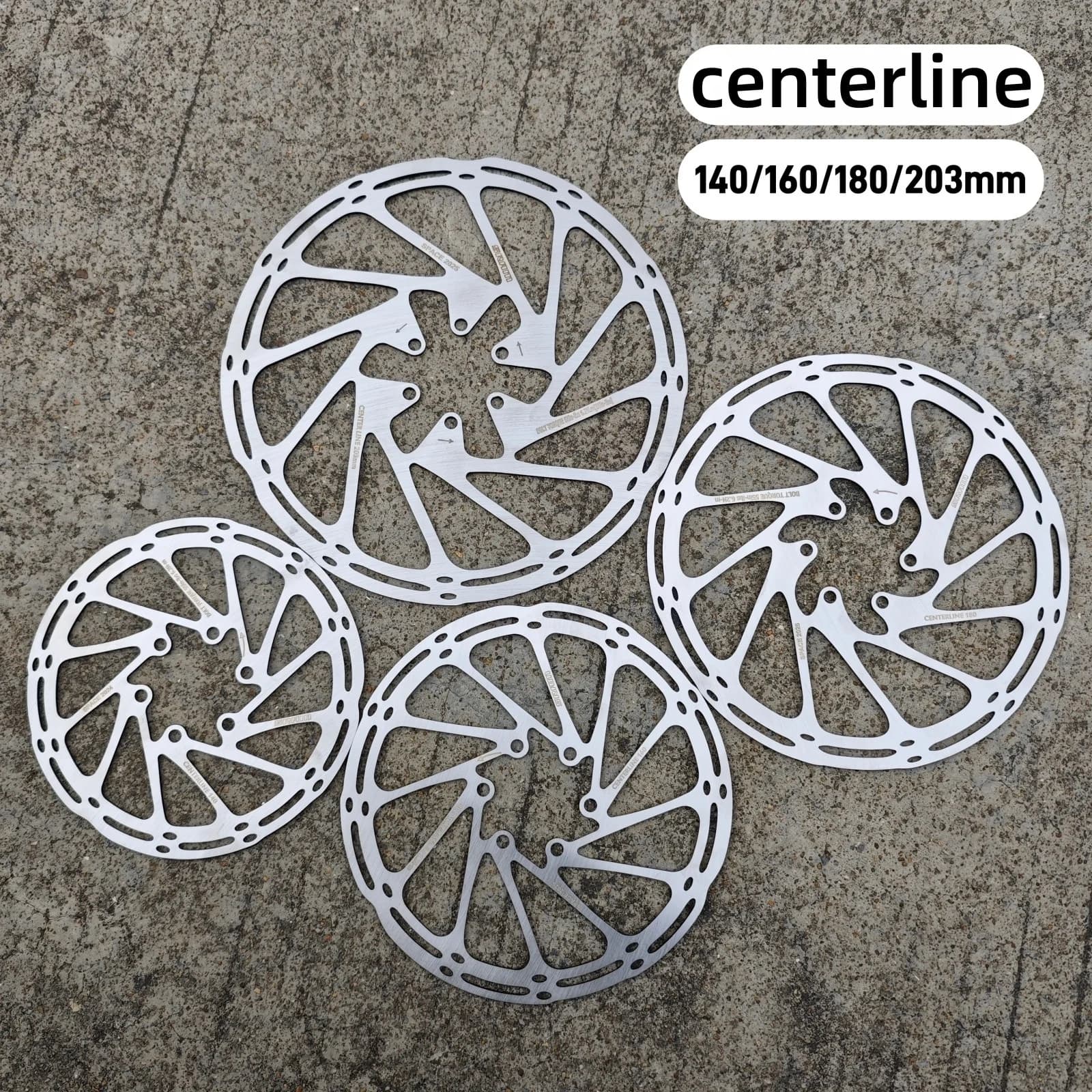 MTB Bike Brake Rotor 140mm For SRAM Centerline Rotor Road Bicycle Hydraulic Disc Brake Rotor 160mm 180/203mm Mountain Bike Part
