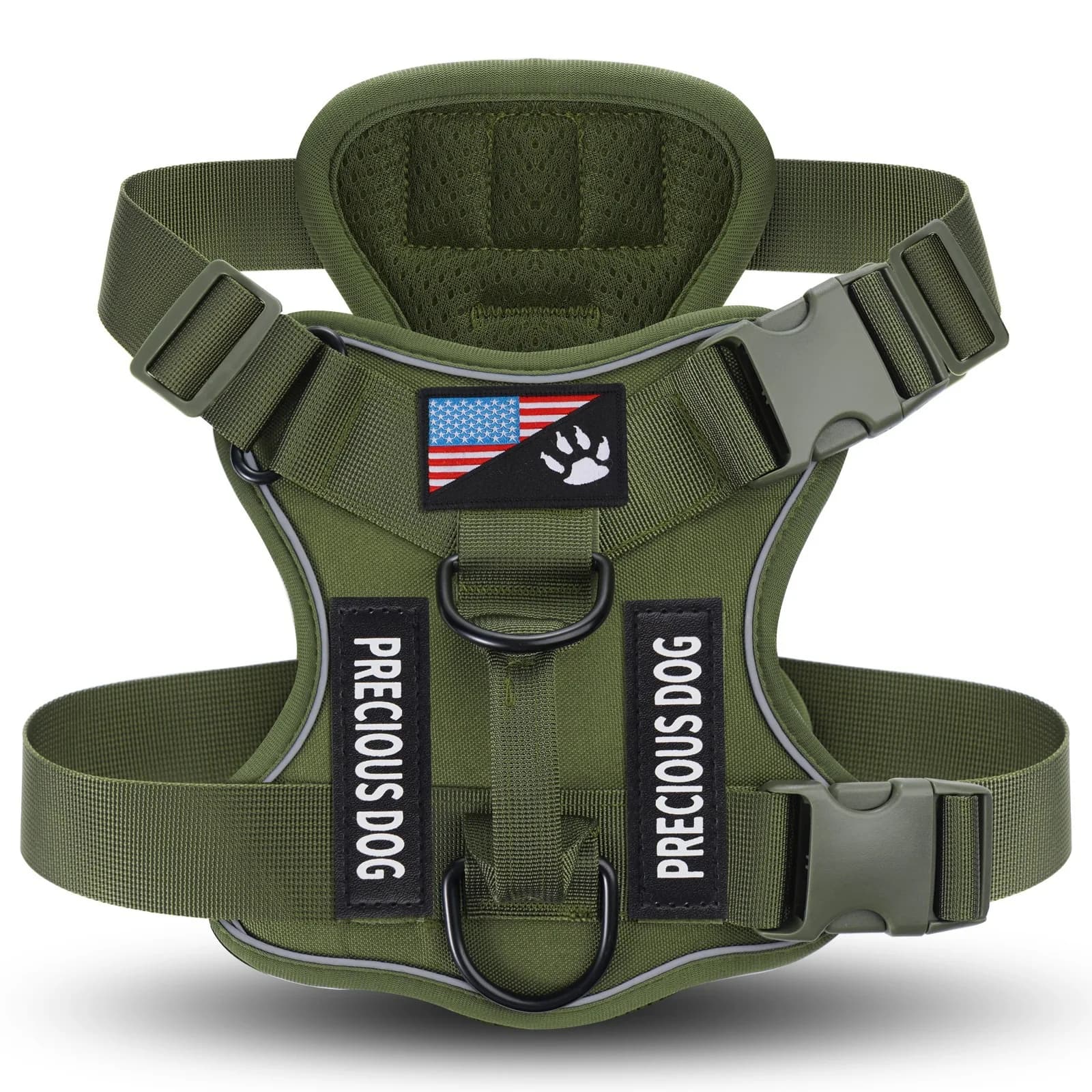 New dog tactical harness night reflective vest style pet dog accessories dog accessories for small dogs large