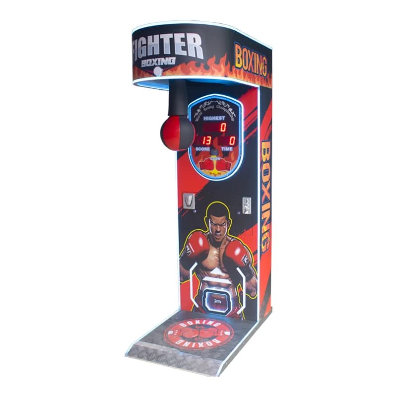 Boxe Arcade Street Amusement Giochi a gettoni Boxe elettronico Sport Sacco da boxe Distributore automatico Prezzo