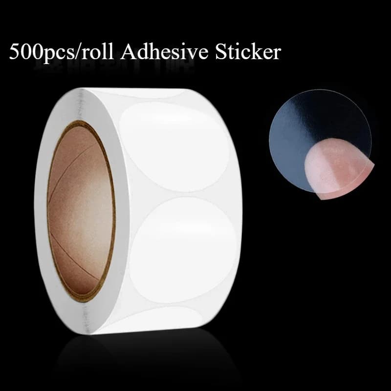 500 pz/rotolo Pacchetto Trasparente Sigillo Adesivo 2/2.5/3 cm Adesivo Kpop Photocard Cornici e articoli da esposizione Adesivo Rotondo Confezione Regalo Sigillo adesivo