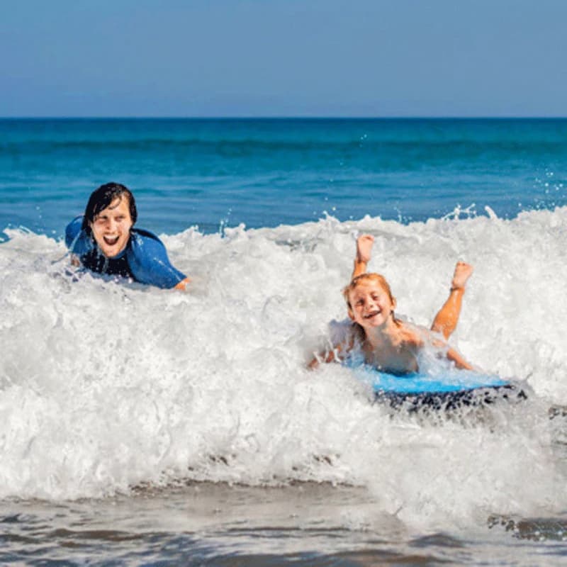 Tavola da surf gonfiabile per esterni Bodyboard portatile per bambini adulti Nuoto Sicuro leggero Kickboard Mare Surf Wakeboard