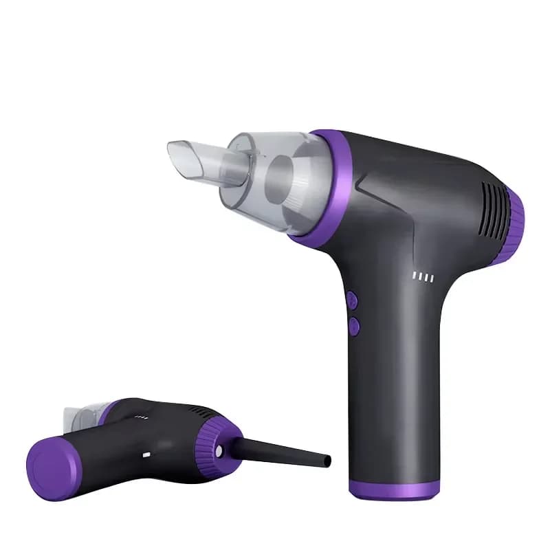 2 in 1 Blower Vacuum Mini Usb Rechargeable Cordless Aspiradora Portatil Handheld Vacuum Cleaner for Car Home Cleaning OEM ABS