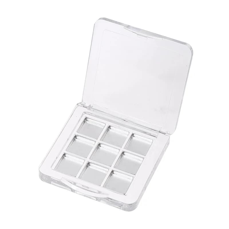 Z. Empty 9 compartments for umbrellas, eye makeup container for women, girls and beginners, DIY tool for umbrellas