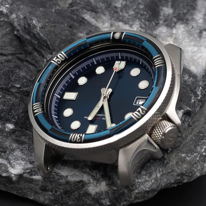 Men's Watch Gift With Automatic Movement Japanese NH36 Stainless Steel 316L Sapphire Glass 200M Waterproof Mod SKX007 Design