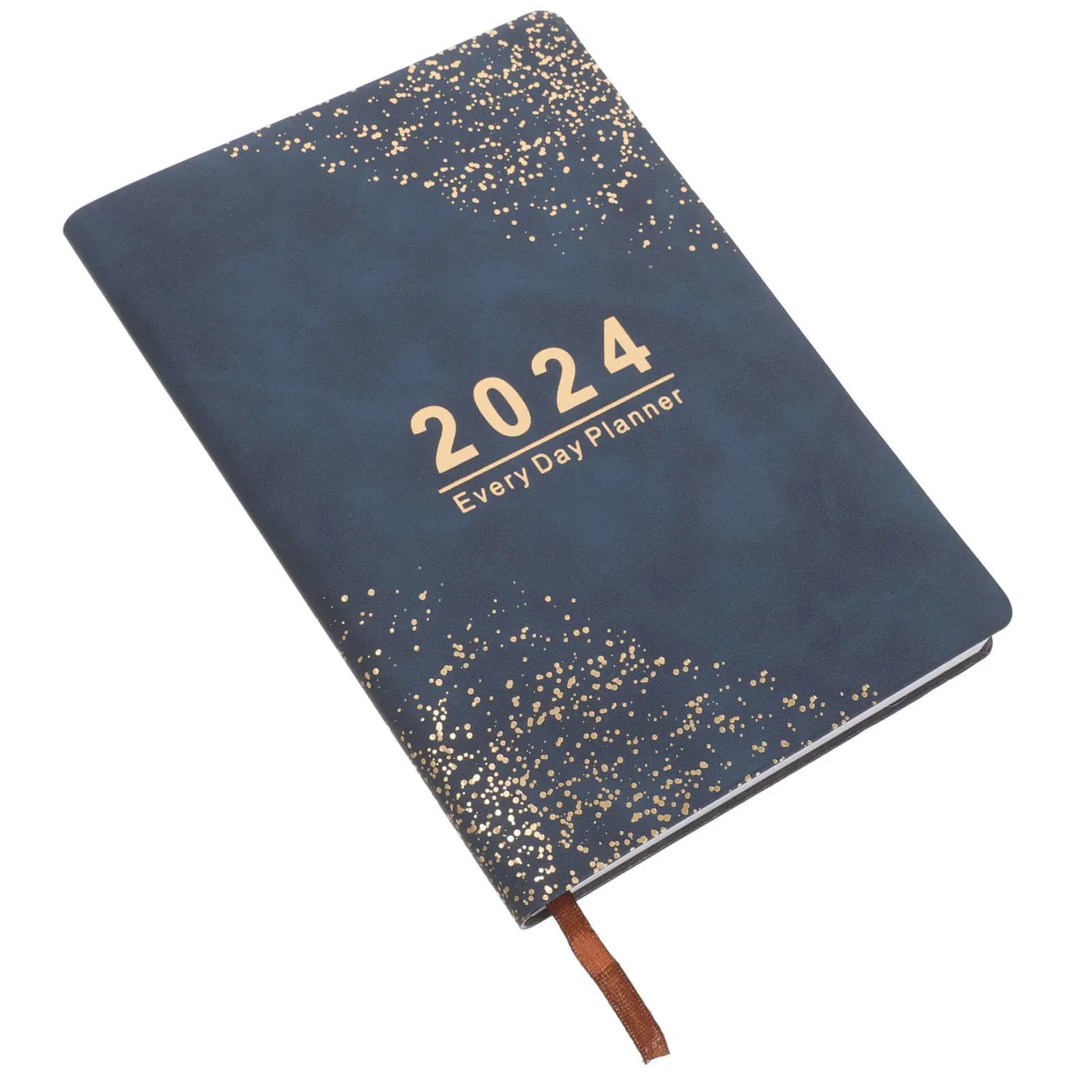 Quaderno inglese 2024 Planner Daily Schedule Notepad Quaderno portatile per la scrittura, articoli per ufficio, diario per la gestione del tempo per studenti
