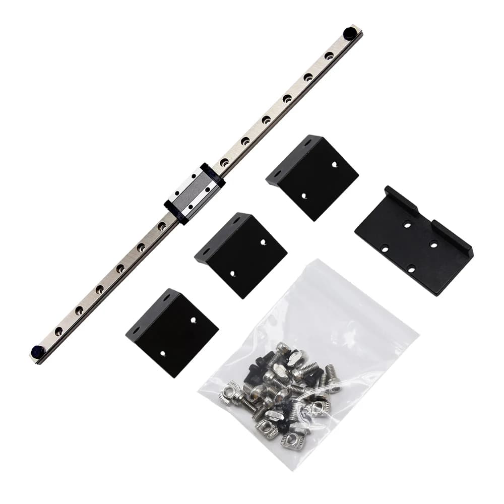 Kit di Aggiornamento Asse X per Ender 3/V2/Pro, Guida Lineare MGN9H Lunga 315mm con Staffa di Montaggio per Stampante 3D Ender 3/Ender 3 V2/Ender 3 Pro