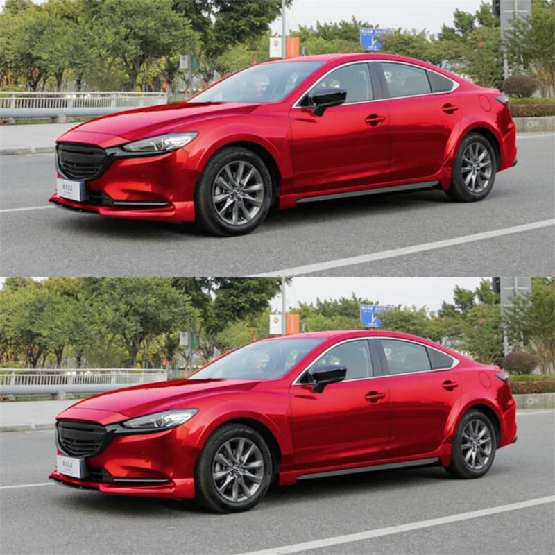 Per il 2019-2024 Mazda 6 Diffusore anteriore Paraurti Lip Separatore Accessori ABS Body Kit Spoiler