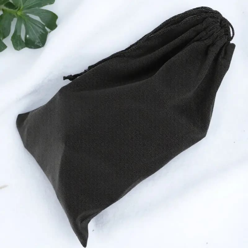 Borsa Morbida Antigraffio per Occhiali da Sci con Coulisse, Custodia Protettiva da Viaggio per Occhiali da Sole e da Neve