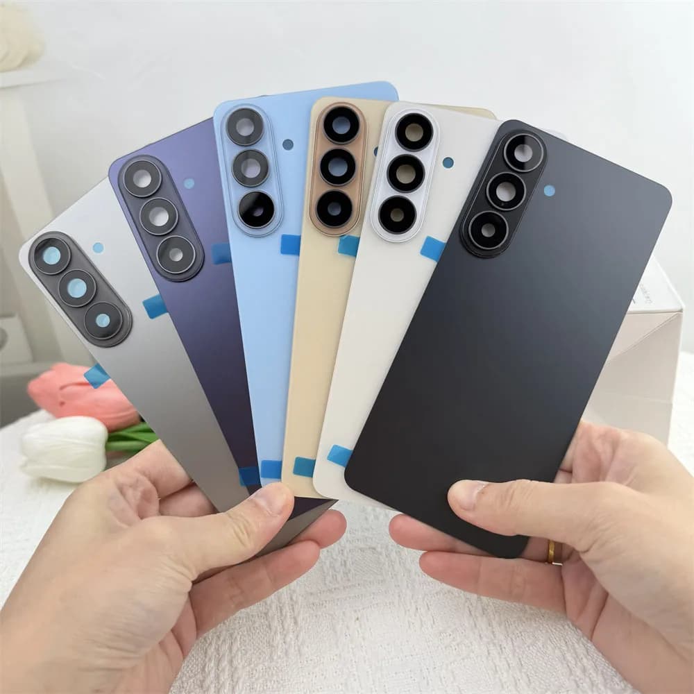 For SAMSUNG Galaxy S26 S26Plus S26+ 5G Battery Glass Back Cover Rear Door Housing Case Replacement Part With Camera Lens Frame