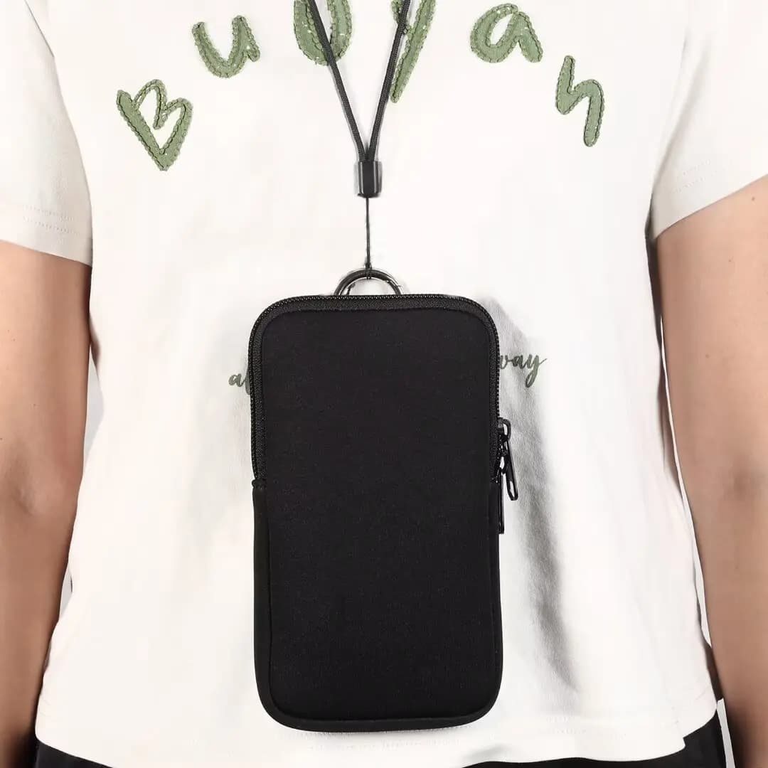 Custodia universale impermeabile antiurto per telefono con clip da cintura e tracolla per iPhone Samsung Xiaomi da 4,7-7,2 pollici