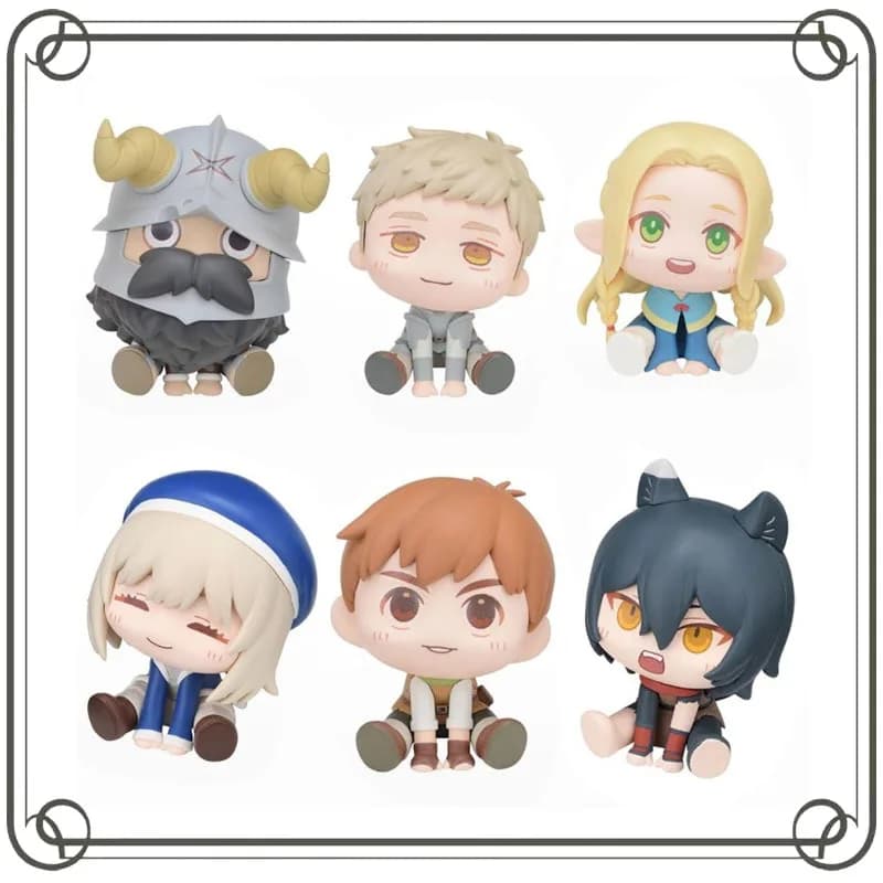 Figurina d'Azione Q-version di Marcille da Dungeon del Gusto, Modellino da Collezione Senza Confezione