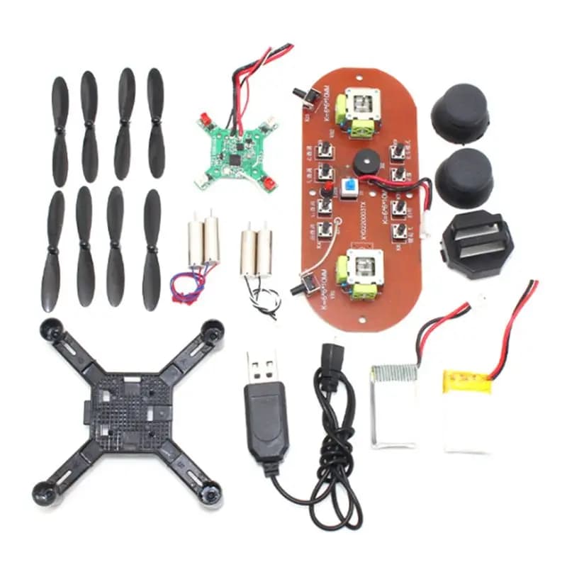 AA87 1 Set Of DIY Drone Full Accessories Four-Axis Drone Assembly Parts Drone Motherboard Assembly Receiver Board
