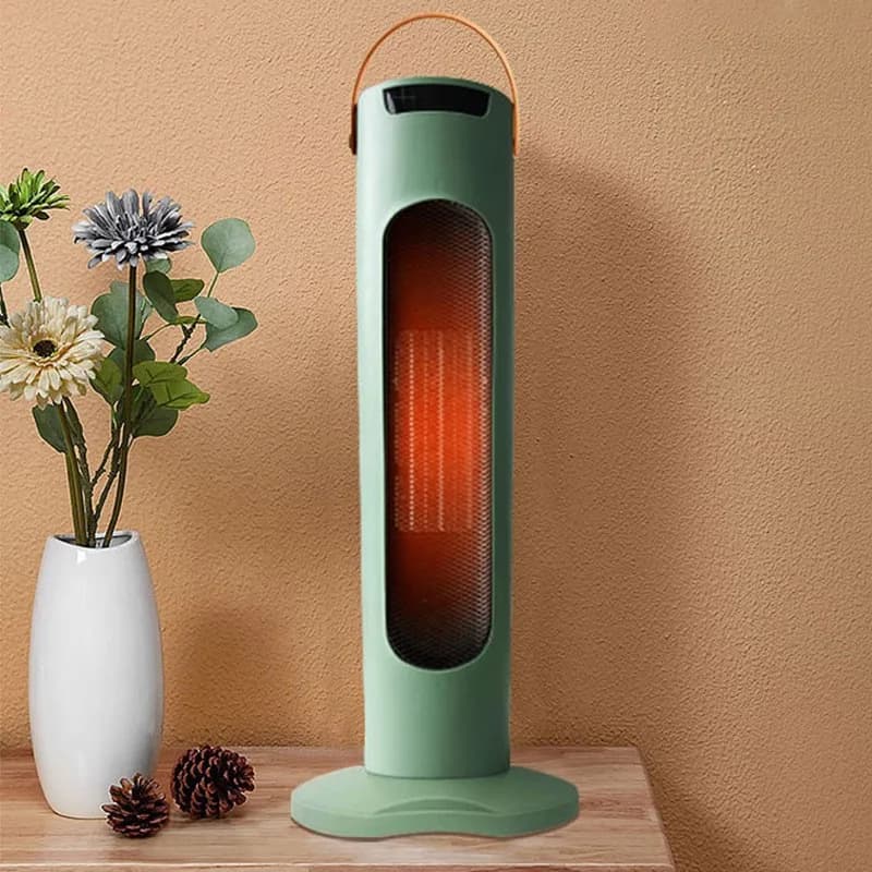 Riscaldatore riscaldatore verticale domestico riscaldatore elettrico piccolo ventilatore solare caldo riscaldamento elettrico a risparmio energetico e raffreddamento a doppio uso