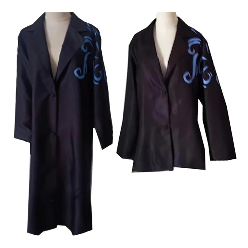 Costume cosplay di Greta Philip Erin Zai Xian da Library Of Ruina, cappotto nero personalizzato per Halloween, Natale, feste, uomo e donna