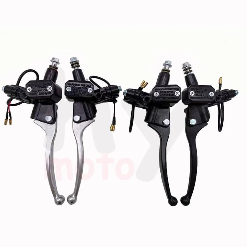 Moto Pompa Freno Anteriore Cilindro Maestro Leva Idraulica Per Scooter Elettrico Dirt Pit Bike ATV Quad Per yamaha suzuki honda