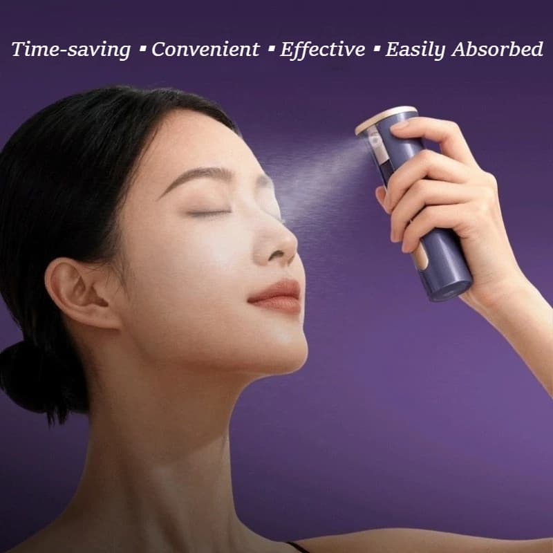 Portable Facial Vaporizer Professional Nebulizer Skin Cleansing Moisturizer Facials Equipment Steam Face Home Use Beauty Devices