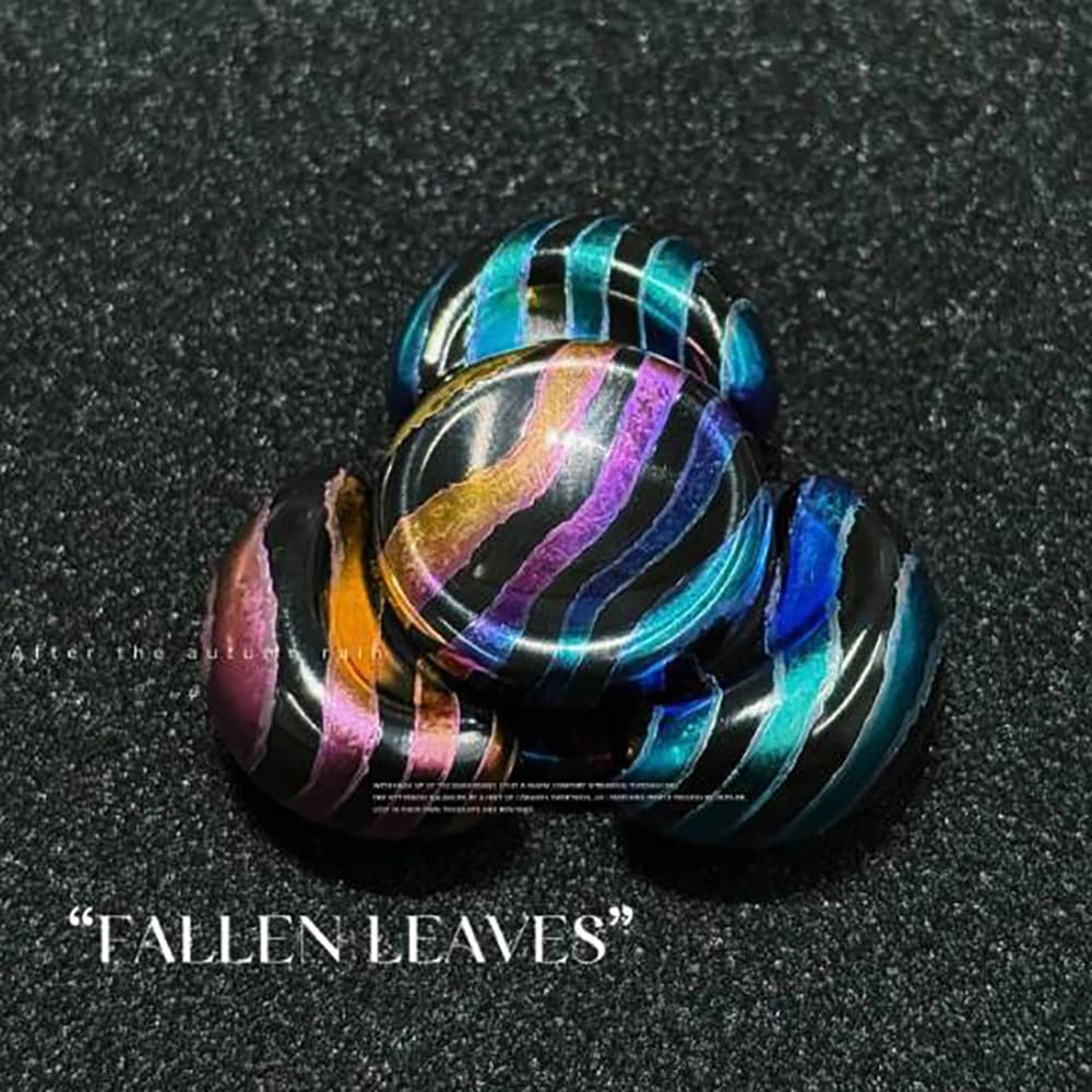 Universe EDC Sandan Zircuti Fidget Spinner, Giocattoli Antistress per Adulti, Spinner a Tre Lame