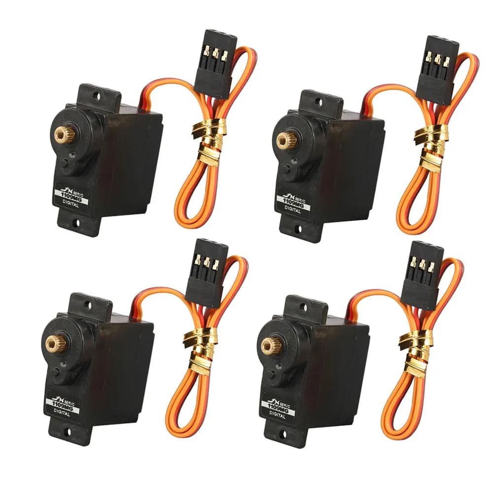 1/2/4 PCS JX Servo PDI-1109MG 9g 2.5kg Metal Gear Digital Mini Motor Servo for Fixed-wing 1/18 RC Car Boat Robot Arm Helicopter