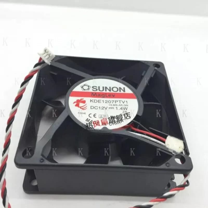 C FOR SUNON KDE1207PTV1 DC12V 1.4W 70*70*15MM 3-Wire Cooling Fan
