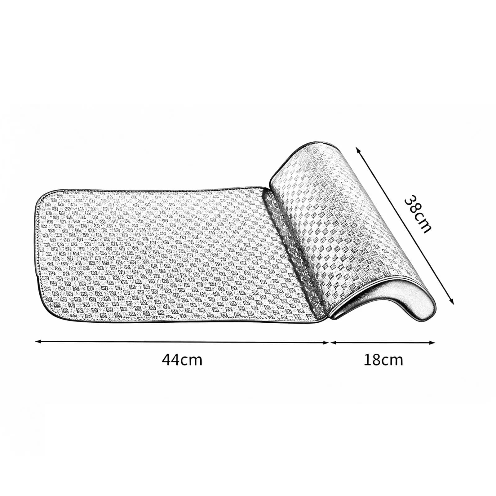 Cuscino di supporto per le gambe, installazione robusta, accessori ergonomici, cuscino per poggiapiedi, versatile