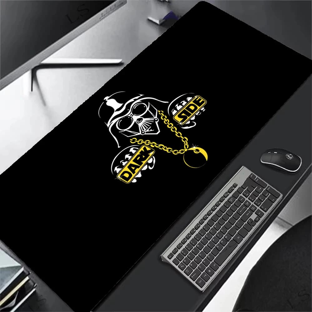 Gaming Star Wars Grande Mouse Mat, Anti-slip Rubber Base, Desk Mat with Sewing Edges, Laptop Gamer Accessories and Desk