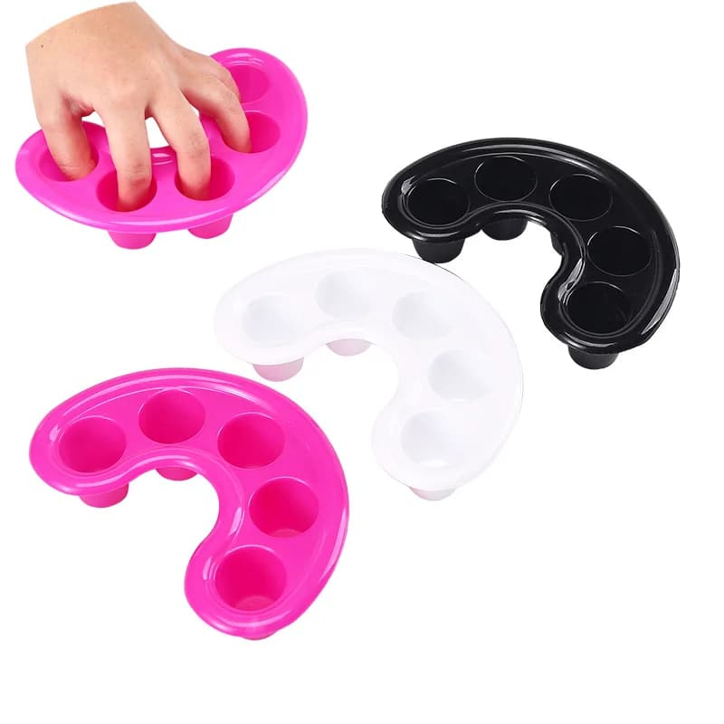 Soaker Nail Removal Bowl Nail Art Soaking Bowl Tray for Skin Removal Acetone Resistant Tools for Manicure Removal