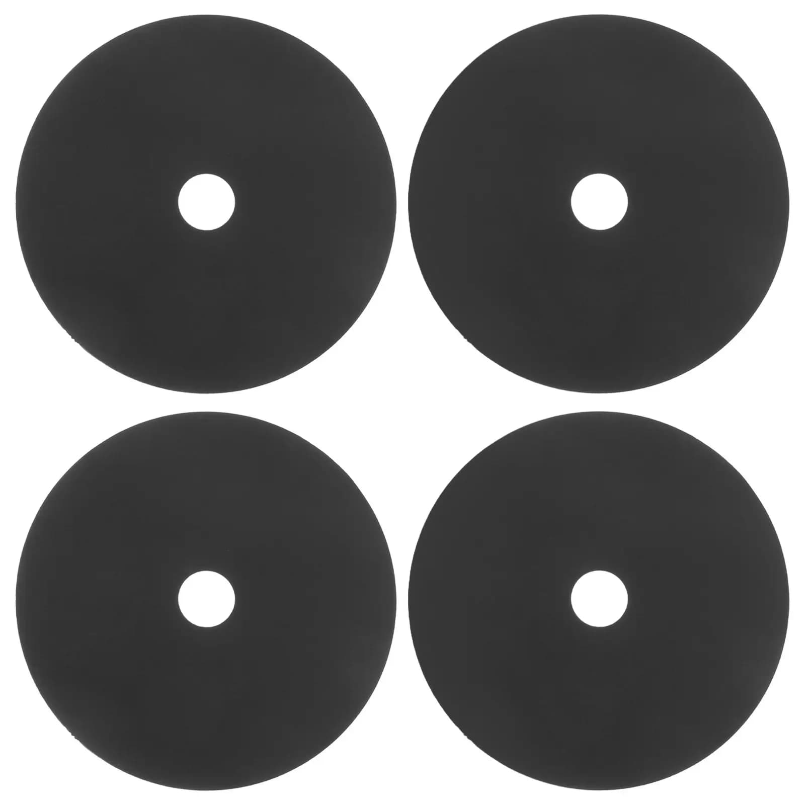 4 Pezzi Coperchio di Ricambio per Spazzola WC, Protezione Antispruzzo, Disco per Strumenti di Pulizia Bagno, Prevenzione Odori, Impermeabile e Protettivo