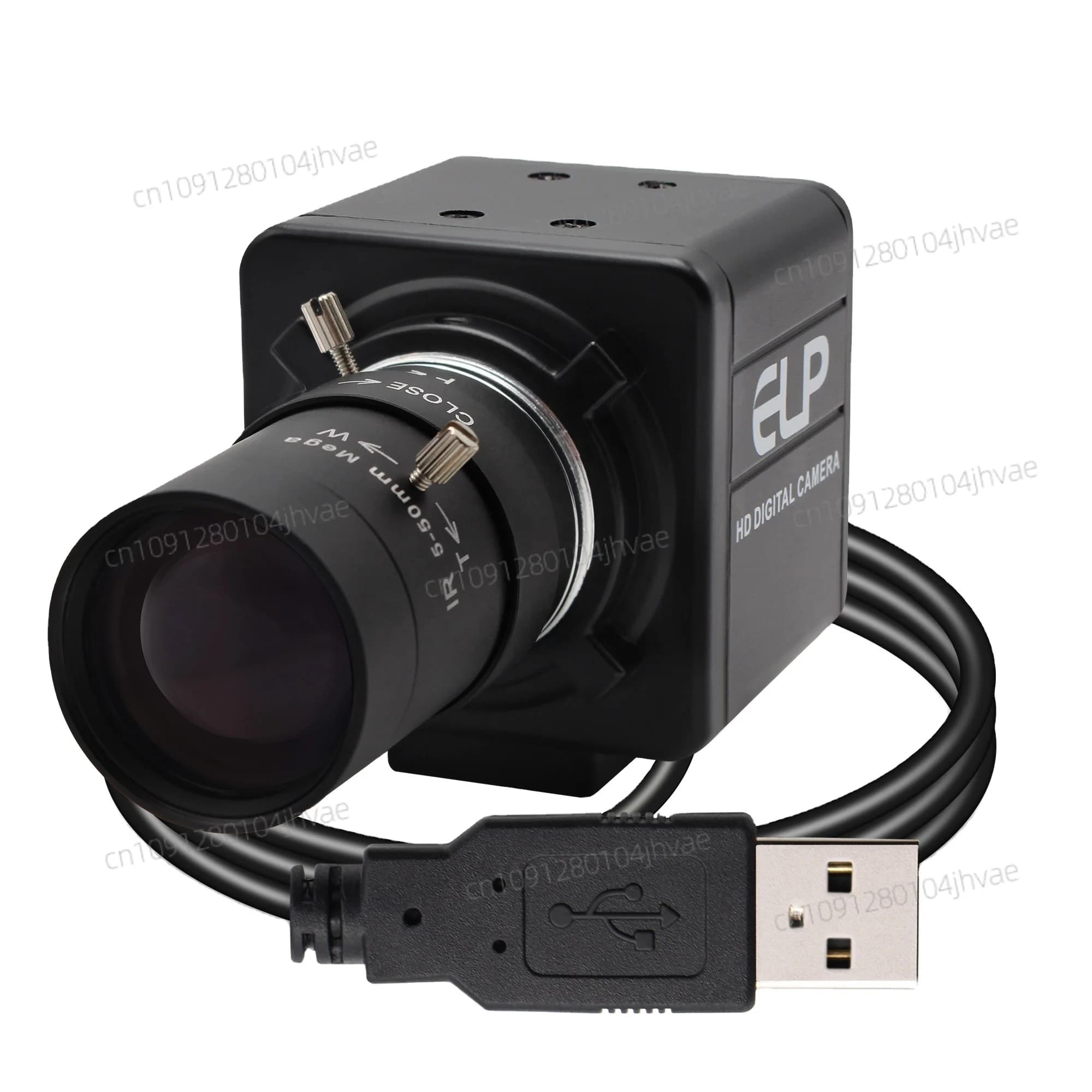 Mini webcam USB 1080P 2.0 Megapixel 1920 * 1080 CMOS OV2710 Play Plug Fotocamera USB UVC con obiettivo zoom con attacco CS
