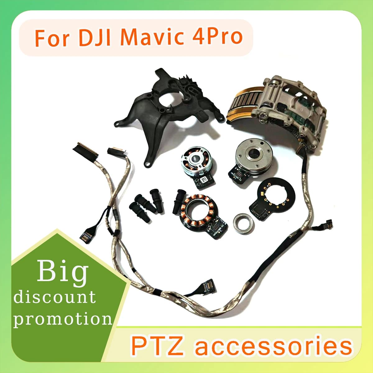 Adatto per DJI Mavic4pro gimbal asse Y con bobina R motore P linea di segnale motore scheda ammortizzatore accessori drone