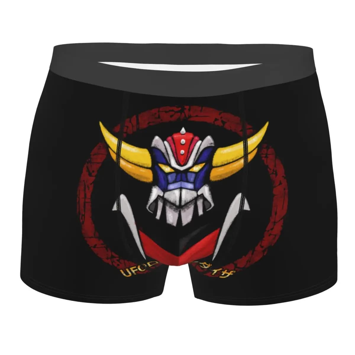 Sexy Ufo Robot Grendizer Goldrake Mazinger Z Anime Boxers Shorts Mutande da uomo Comodi slip intimo