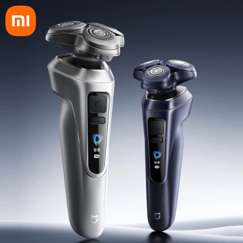 Xiaomi Pro Electric Shaver, Rulebarba, Wet/Dry Shaver Waterproof with Dynamic Color Screen 360 ° Full Shaver with 90-day battery life Mi