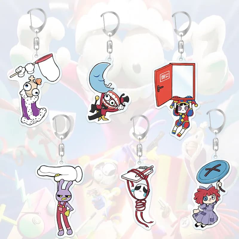 Standee in acrilico da 6 cm per Tadc Ragatha, decorazione per zaino, ciondolo, simpatico merchandise anime, regalo di compleanno per fan