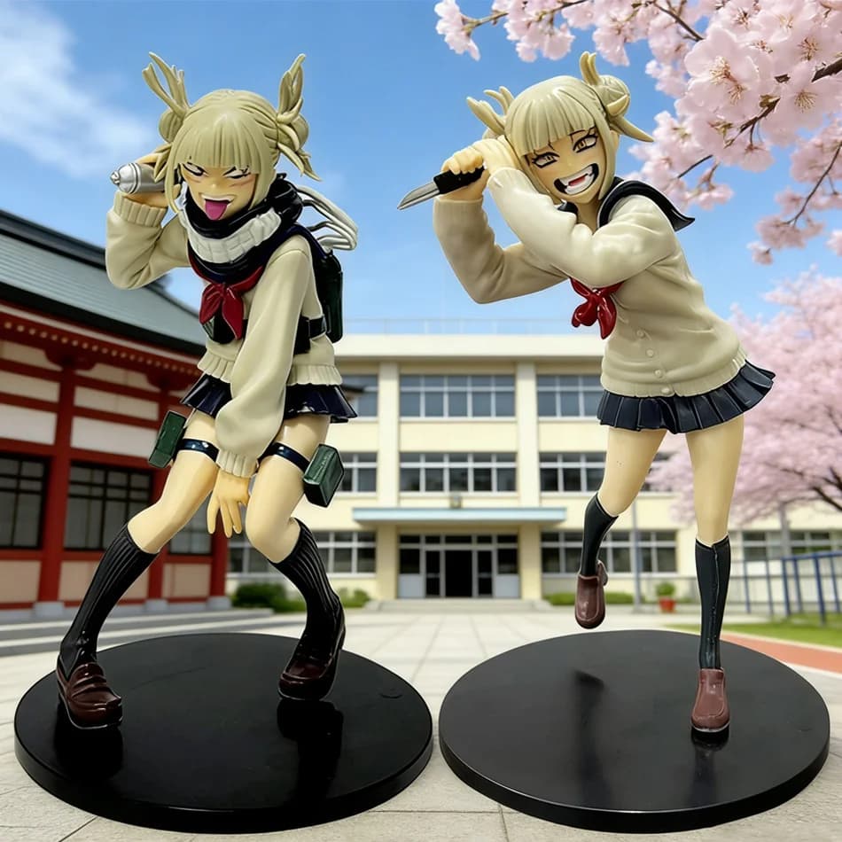 Nuova Figurina in PVC di Toga Himiko da My Hero Academia, Modellino da Collezione, Action Figure di Personaggi Anime, Regalo da Collezione