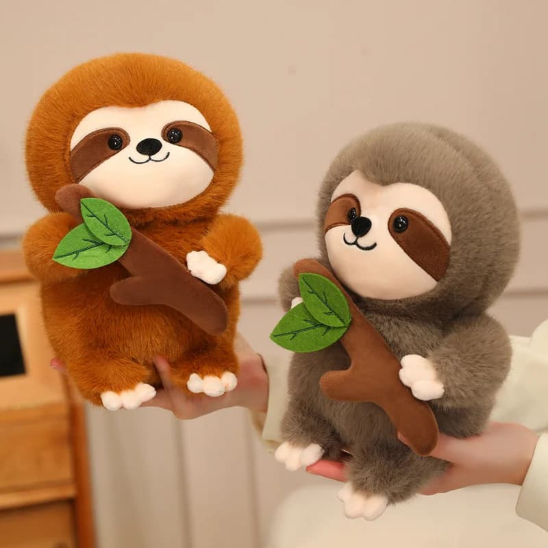 20/30cm Kawaii Sloth Plush Toy Simulated Sloth Plush Doll Embrace A Sense Of Security Growth Companion Doll