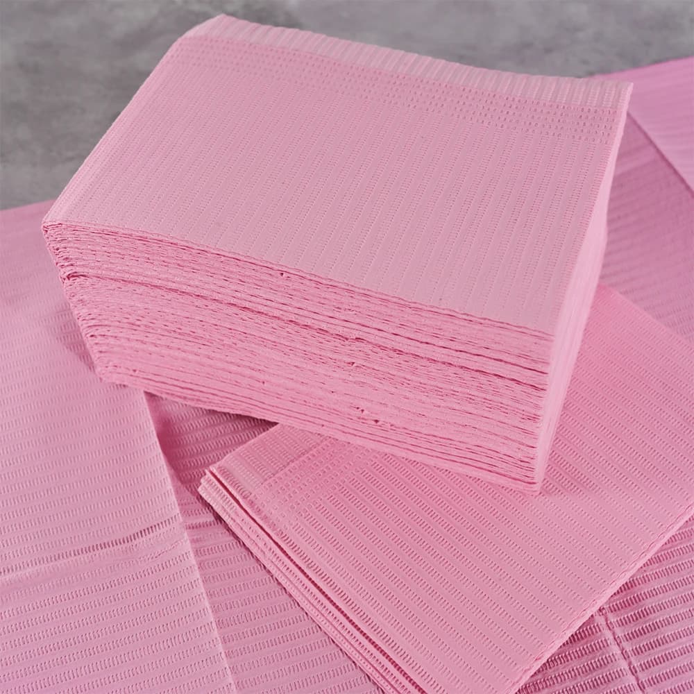 20 pezzi tappetino usa e getta nail art nero/bianco/rosa asciugamani di carta per unghie impermeabili cuscinetti puliti 3 modi di protezione tovaglioli per manicure