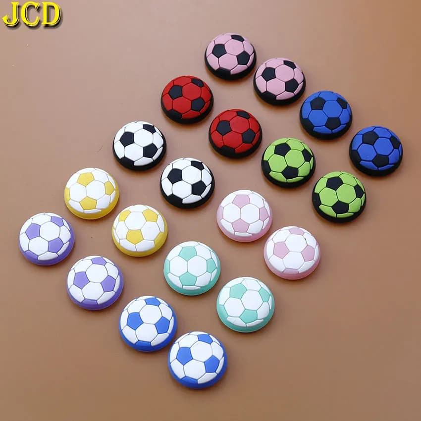 2/4pcs Molle Del Silicone Della Copertura del Joystick di Calcio Thumb Stick Grip Cap Per PS5 PS4 PS3 Xbox One 360 Serie Controller Thumbstick caso