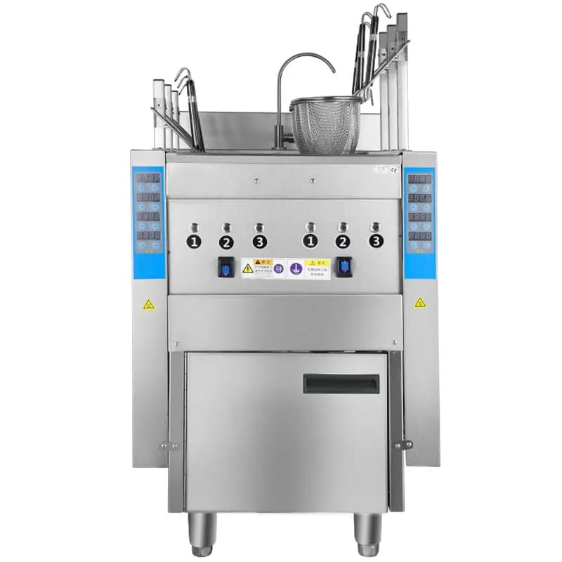 Bollitore Industriale in Acciaio Inox 304 con Riscaldamento Elettrico, Macchina da Cucina Intelligente per Uso Commerciale