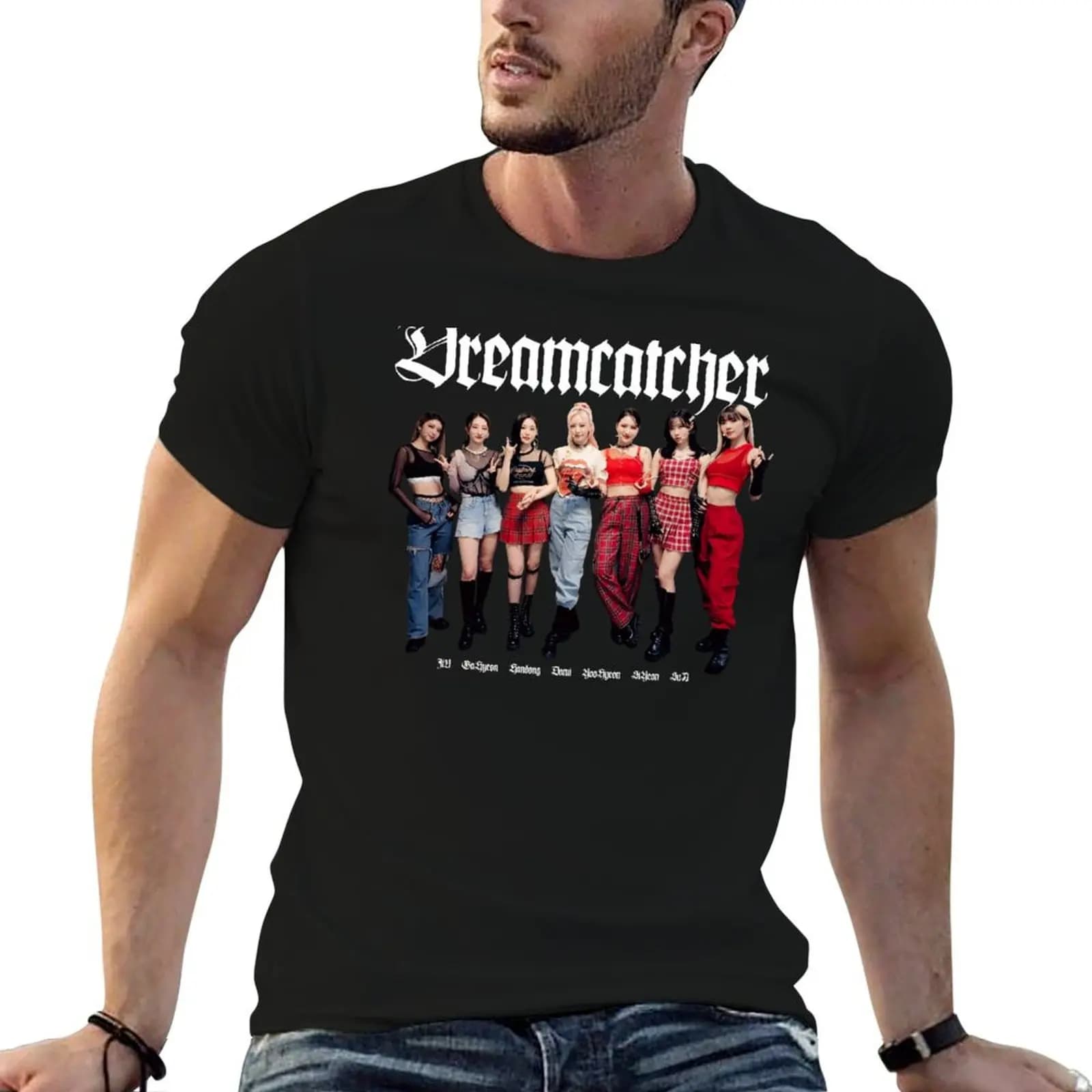 DREAMCATCHER T-Shirt mens graphic t shirts man t shirt cotton high quality man t shirts graphic T-shirt