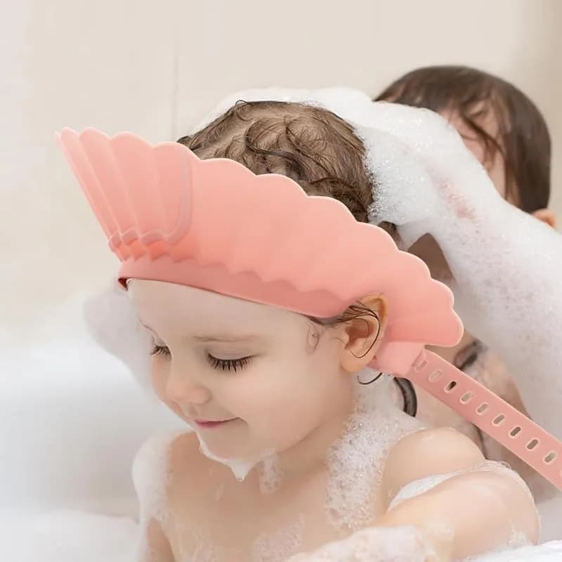 Adjustable Shower Head for Shampoo, Baby Health Protection, Waterproof Hat for Washing Hair