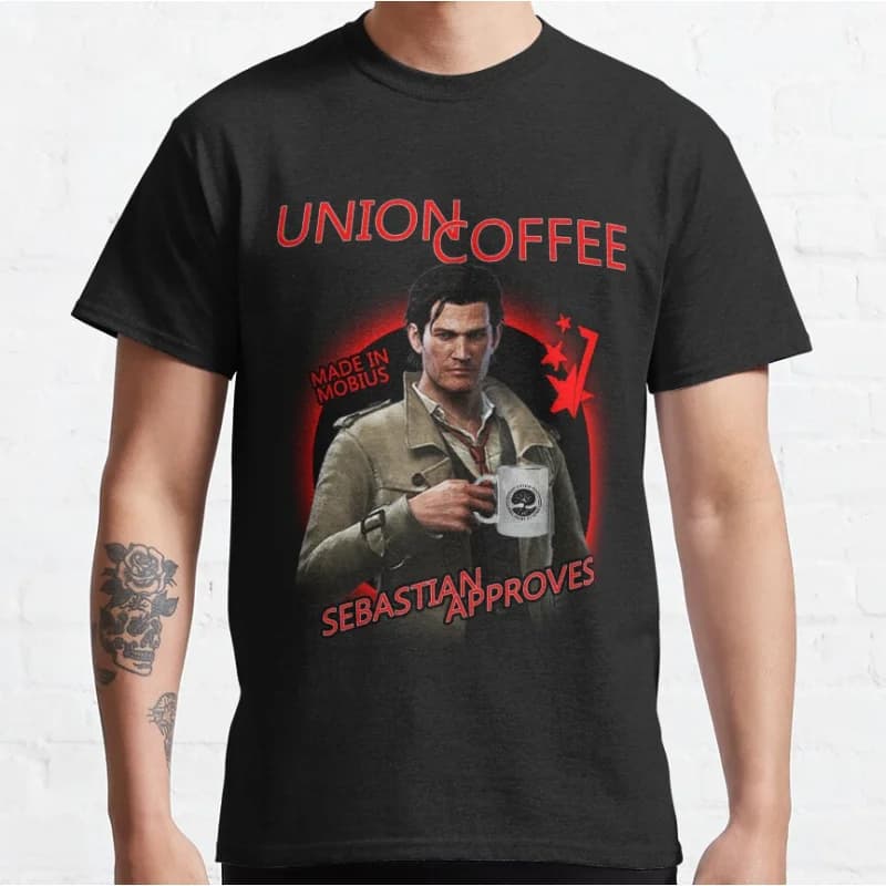 The evil within 2 Horro videogioco T Shirt da uomo 100% cotone stampato abbigliamento di grandi dimensioni Top per adulti S-6XL