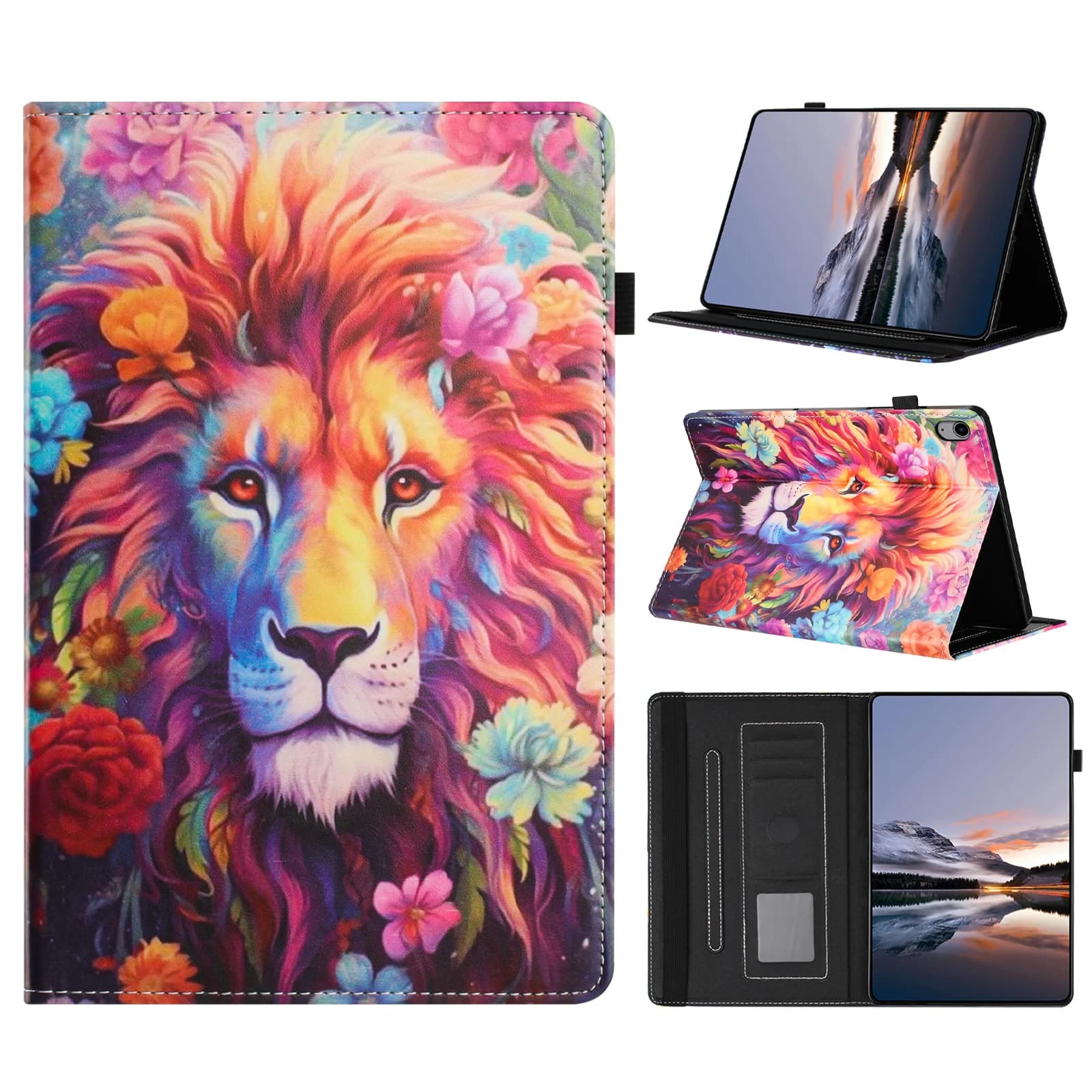 Funda per Samsung Galaxy Tab S11 Custodia 2025 da 11 pollici (SM-X730/SM-X736B) 5G Flip Cover posteriore in TPU morbido con supporto per matita Custodie per tablet