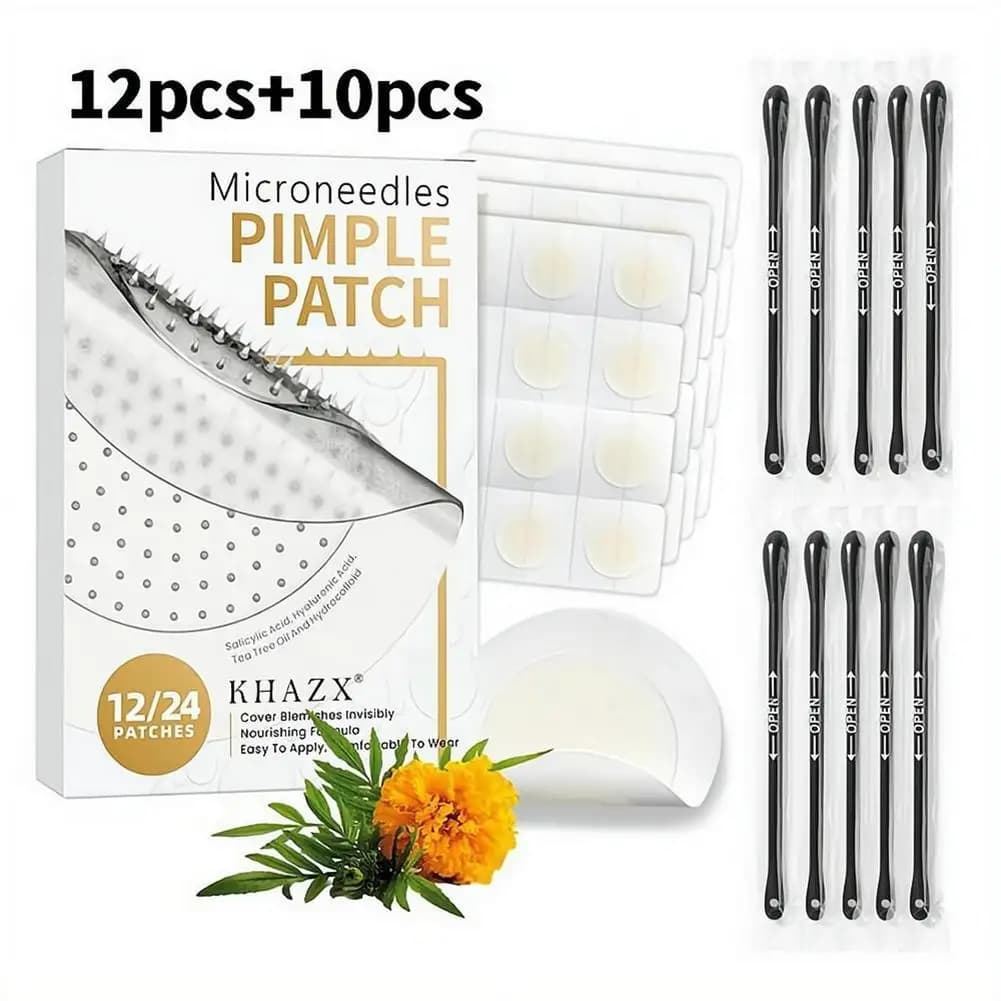 All Skin Types Deep Purifying Pimple Absorbing Patch Supporting Complete Removal With Matched Cotton Swabs Daily Facial Gear