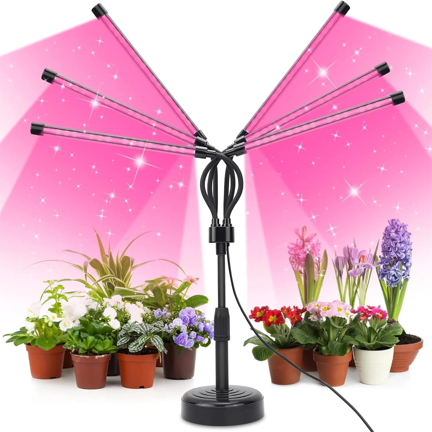 KEBINCPLED Desktop LED Plant Grow Light Led Lamp USB 5V Indoor Hydroponic System Flowers Seedling Plant Growth Lighting