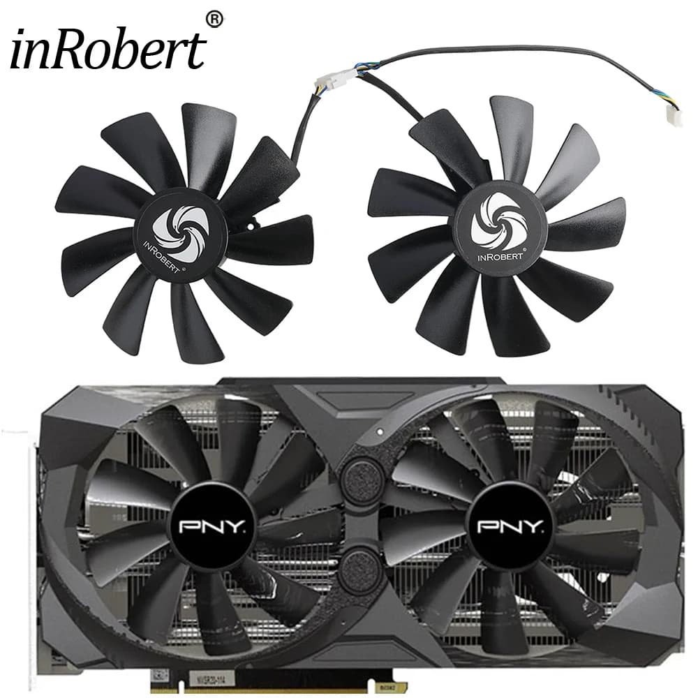 Ventola da 100mm per PNY GeForce RTX 3070 8GB sommossa Dual fan LHR per 51RISC RTX 3070 8GB-Game raffreddamento della scheda Video