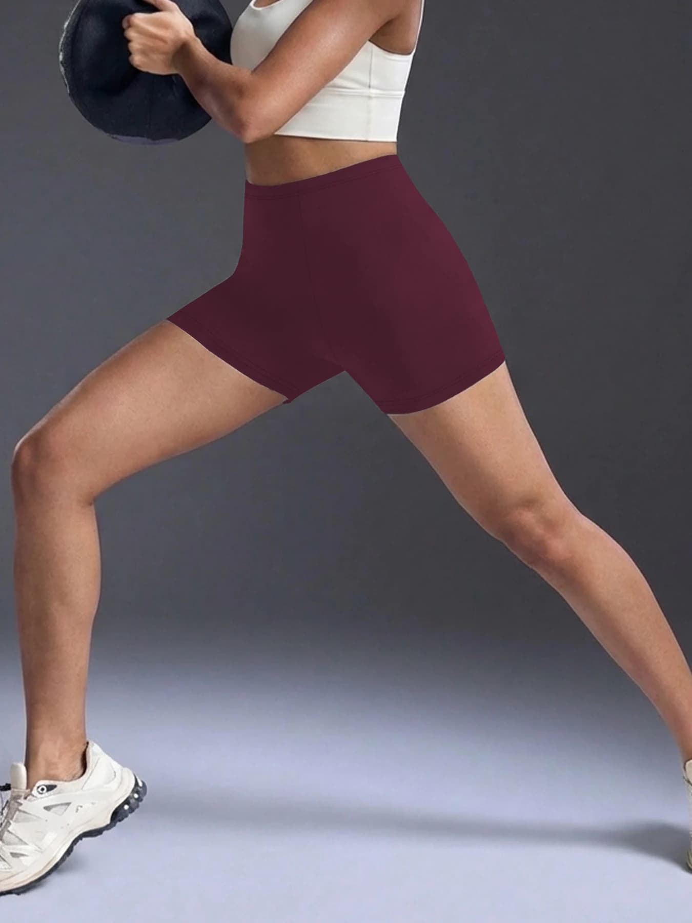Women's yoga and cycling shorts, super soft, high elasticity, non-transparent, for training, cycling, gym, fitness, sportswear