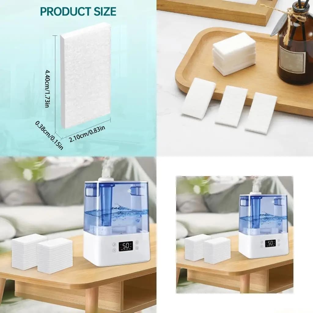 D0AB 40 pezzi tampone ricambio per filtro umidificatore facile installazione tampone per assorbimento minerale