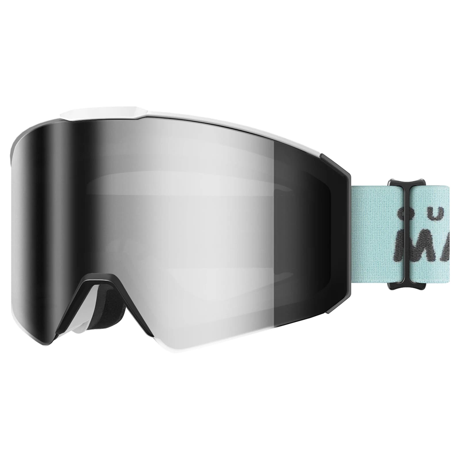 OutdoorMaster Montature per PC Anti Fog Antivento Magnetico Uv400 Sport Bambini Occhiali da sci Logo personalizzato Occhiali da snowboard da neve Occhiali
