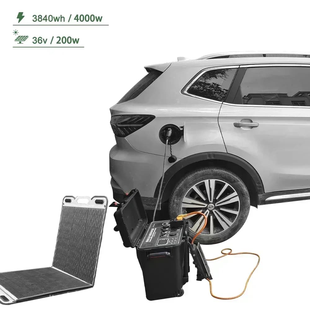 2025New 3.5kW 6kw 10kw Portable charging station EV 3kWh 5kwh 10kwh Emergency power bank with battery Multifunctional car charger