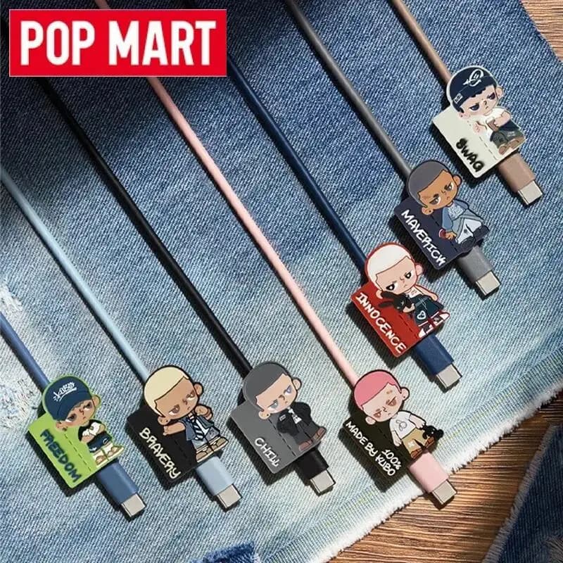 POP MART Kubo Jeans Series - Scatola cieca per cavi Giocattoli Guess Bag Scatola misteriosa Mistery Caixa Action Figure Surpresa Modello carino Ornamento